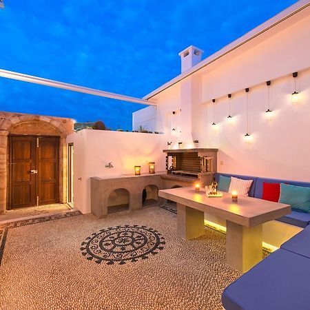 Lindos Allure Villa With Jacuzzi And Acropolis View!!! 客房 照片